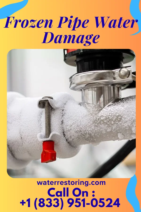 Frozen Pipe Water Damage in Washington Grove, MD